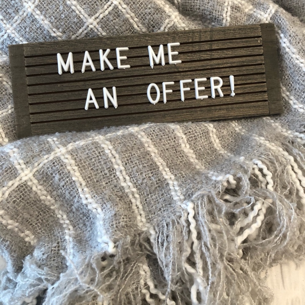 Make me an offer! Always willing to negotiate!